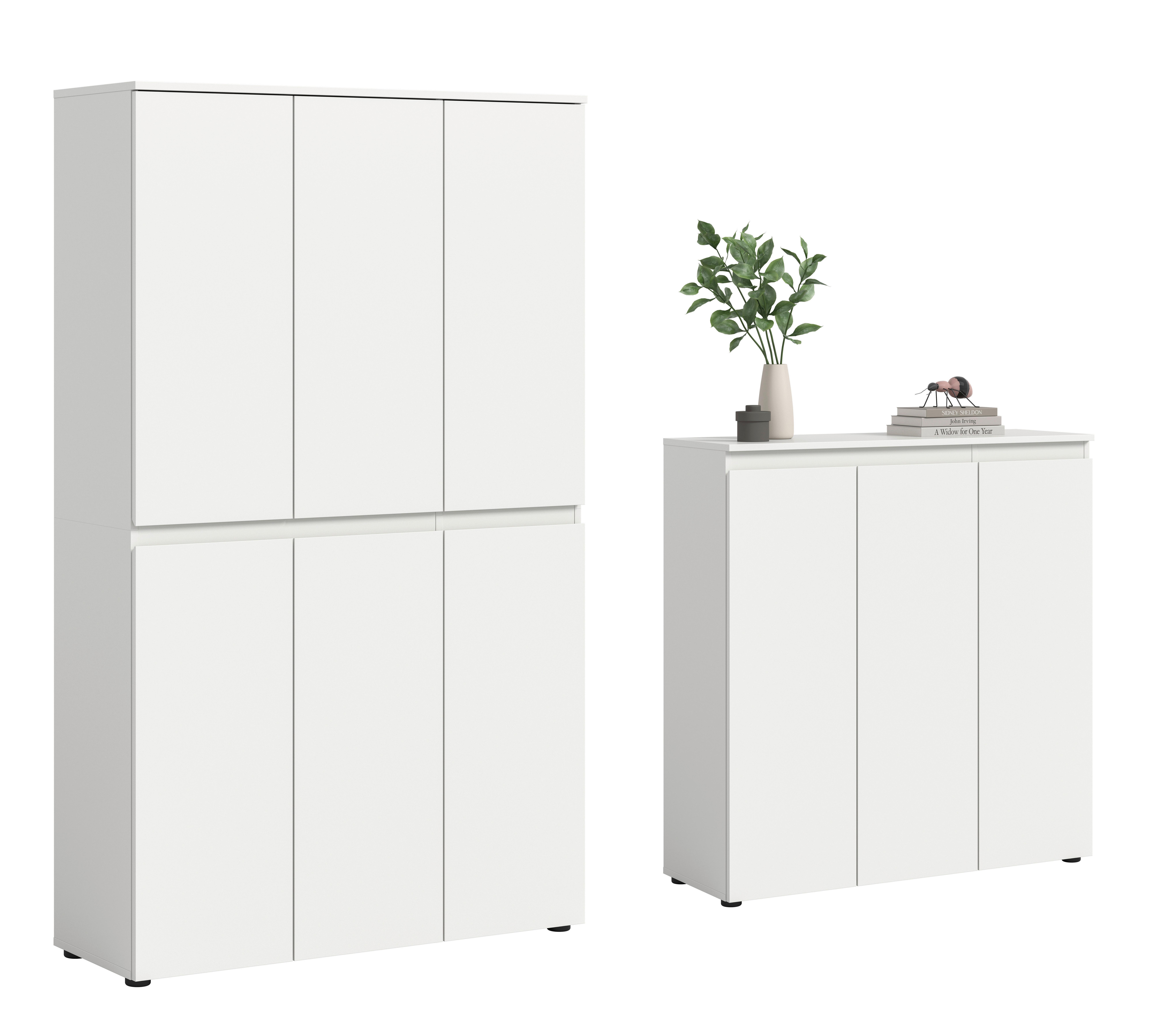 Garderobenschrank Scarpa Weiß B: 175 Cm