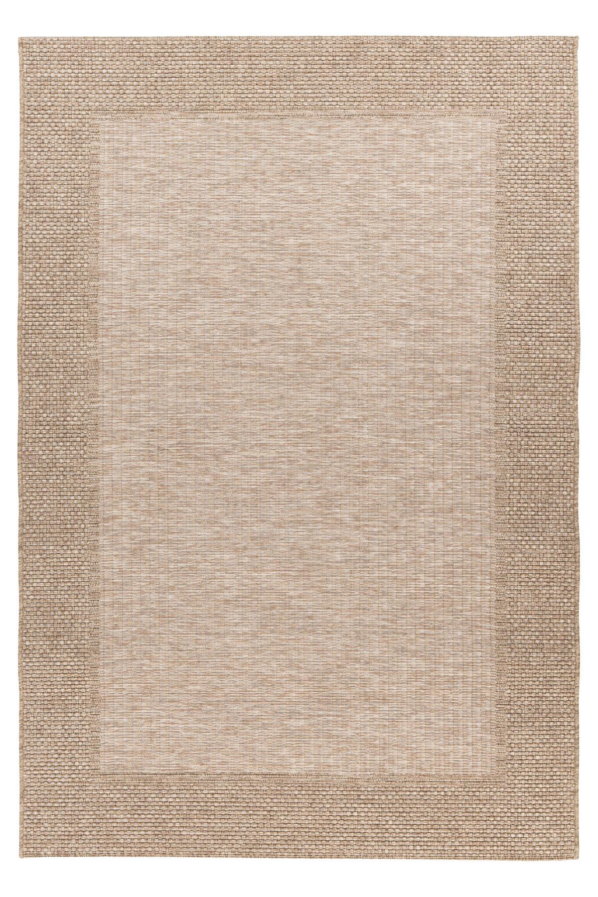 Flachwebteppich My Oslo 709 - Taupe, Design, Textil (80/150cm) - Obsession