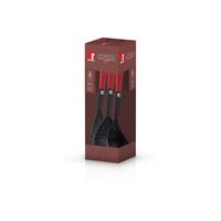 Küchenhelferset 3-teilig Kitchen Tools Rot/Schwarz - Rot, Basics, Kunststoff (11.5/11,5/35cm)