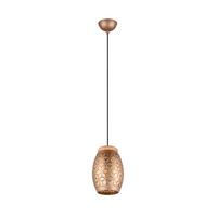 Pendelleuchte R31571065 Bidar - Bronzefarben, KONVENTIONELL, Holz/Metall (15/150cm)
