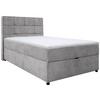 Boxbett mit Bettkasten Catania 120x200 cm Braun - Grau, MODERN, Holz/Holzwerkstoff (120/200cm) - MID.YOU