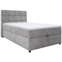 Boxbett mit Bettkasten Catania 120x200 cm Braun - Grau, MODERN, Holz/Holzwerkstoff (120/200cm) - MID.YOU