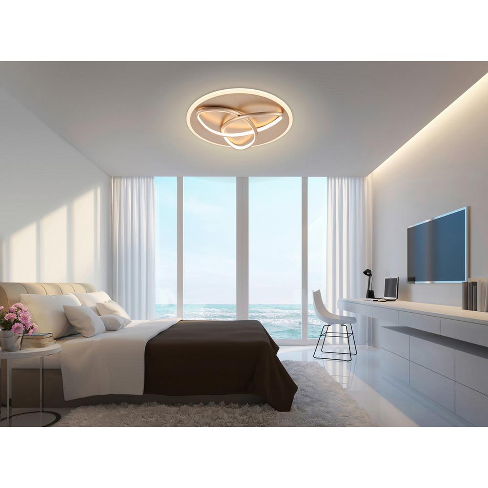 Stropní LED svítidlo FIBMO, P: 40cm
