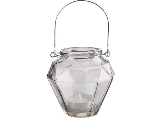 Lampáš Georgina - hnedá/žltá, Moderný, kov/sklo (10,5/9,7cm) - Mömax modern living Lampáš Georgina - hnedá/žltá, Moderný, kov/sklo (10,5/9,7cm) - Mömax modern living