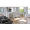2-Sitzer-Sofa Mit Schlaffunktion Ken Beige - Chromfarben/Beige, Design, Holzwerkstoff/Textil (200/92/90cm) - P & B