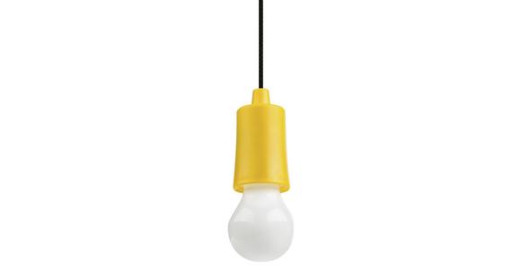 Led-dekoleuchte Mit Zugschalter Versch. Farben - Blau/Pink, MODERN, Kunststoff (5/14,5cm) - Luca Bessoni