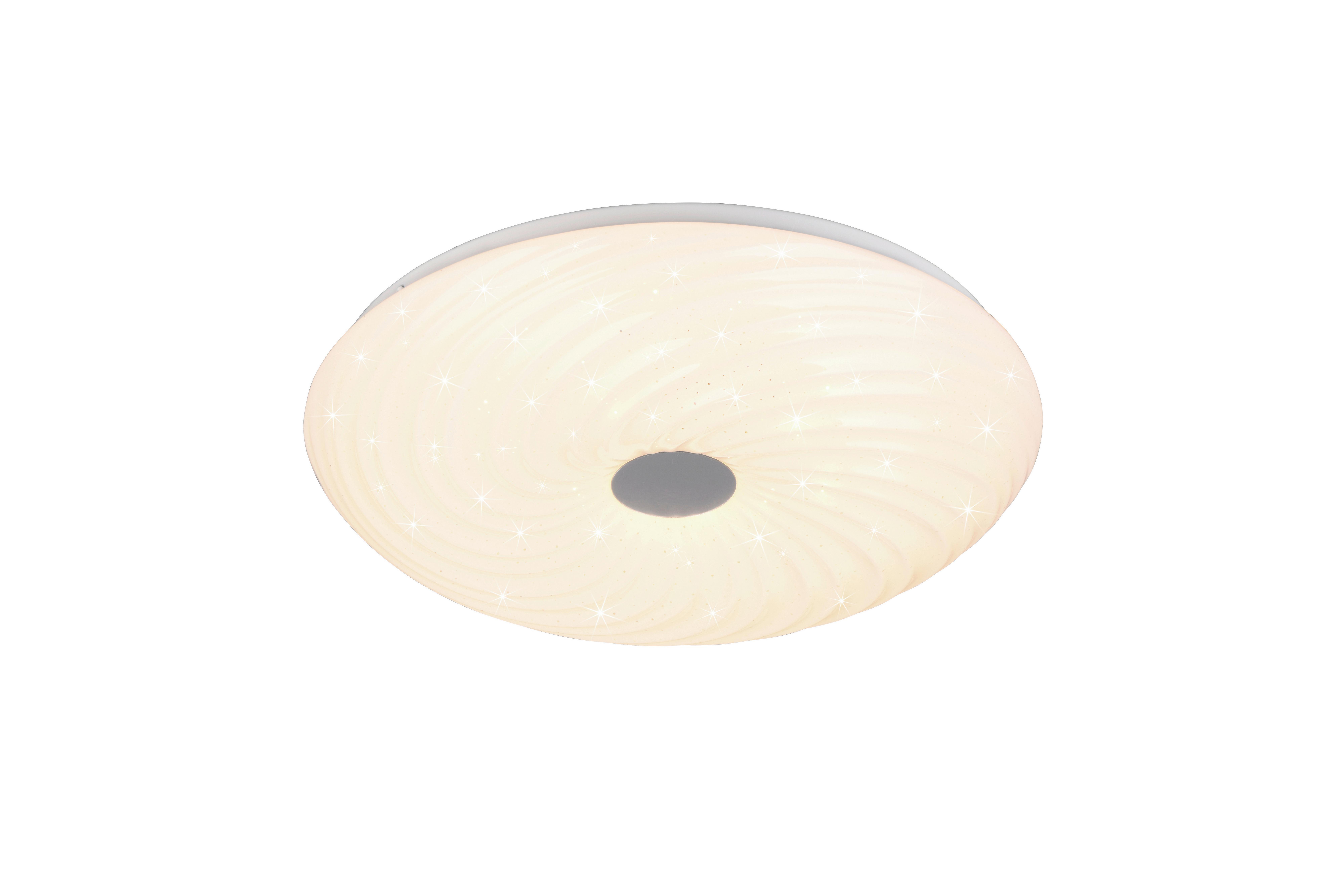 Led-deckenleuchte R67693800 Gravity - Weiß, Basics, Kunststoff (37,5/5cm)