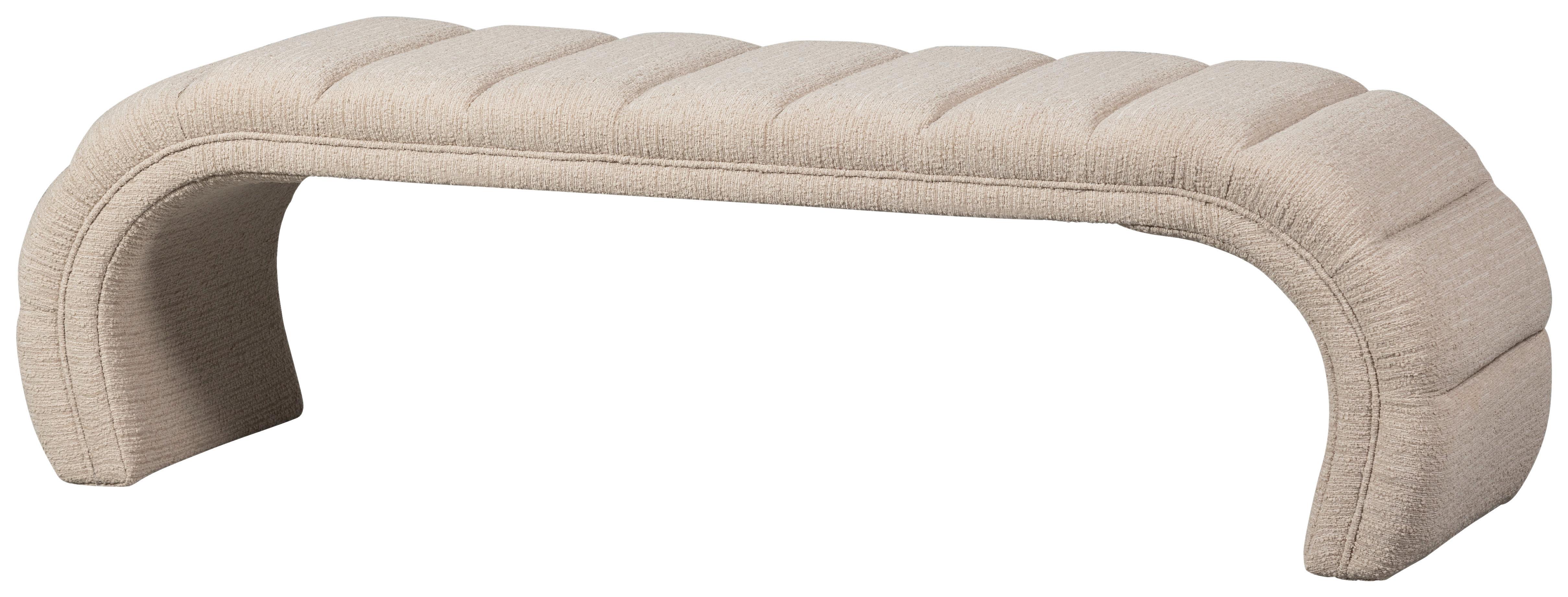 Sitzbank Traffic Naturfarben B: 163cm - Naturfarben, Design, Textil (163/47/51cm) - Livetastic