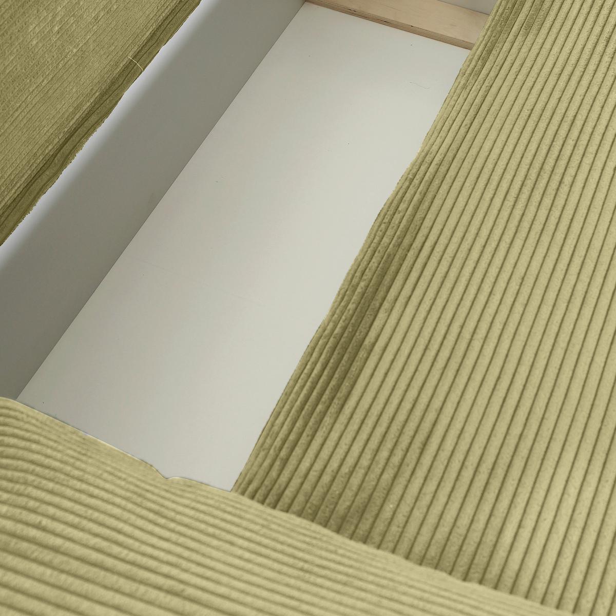 Ecksofa Cuty Hellgrün S: 266x180 cm - Schwarz/Hellgrün, KONVENTIONELL, Textil (266/180cm) - MID.YOU