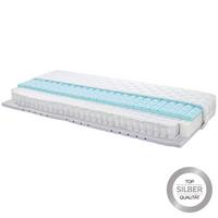 Taschenfederkernmatratze Kairo 80x200 cm H2/H3 H: 23 cm - Weiß, Textil (80/200cm)