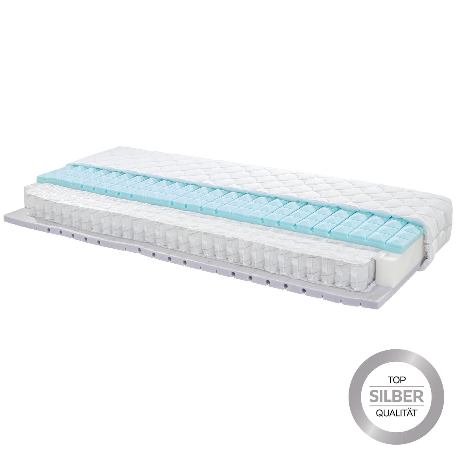 Taschenfederkernmatratze Kairo 90x200 Cm H2+h3 H: 23 Cm