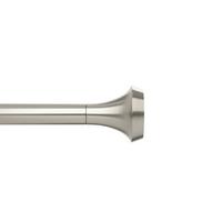 VORHANGSTANGE ELLA - Nickelfarben, KONVENTIONELL, Metall (183-366cm) - Umbra