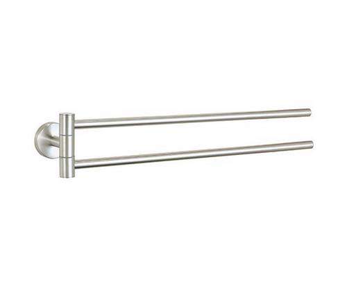 Tyč Na Ručník Igy - barvy stříbra, Moderní, kov (46cm) Tyč Na Ručník Igy - barvy stříbra, Moderní, kov (46cm)