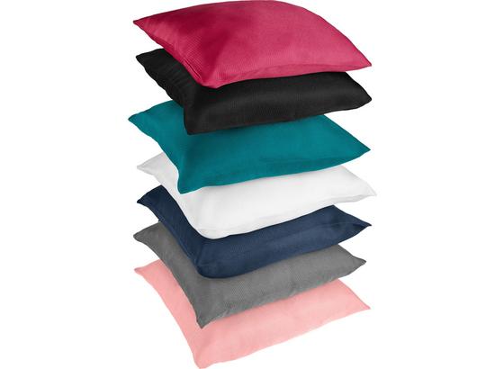 Poťah Na Vankúš Waffel - čierna/biela, textil (40/40cm) - Mömax modern living Poťah Na Vankúš Waffel - čierna/biela, textil (40/40cm) - Mömax modern living