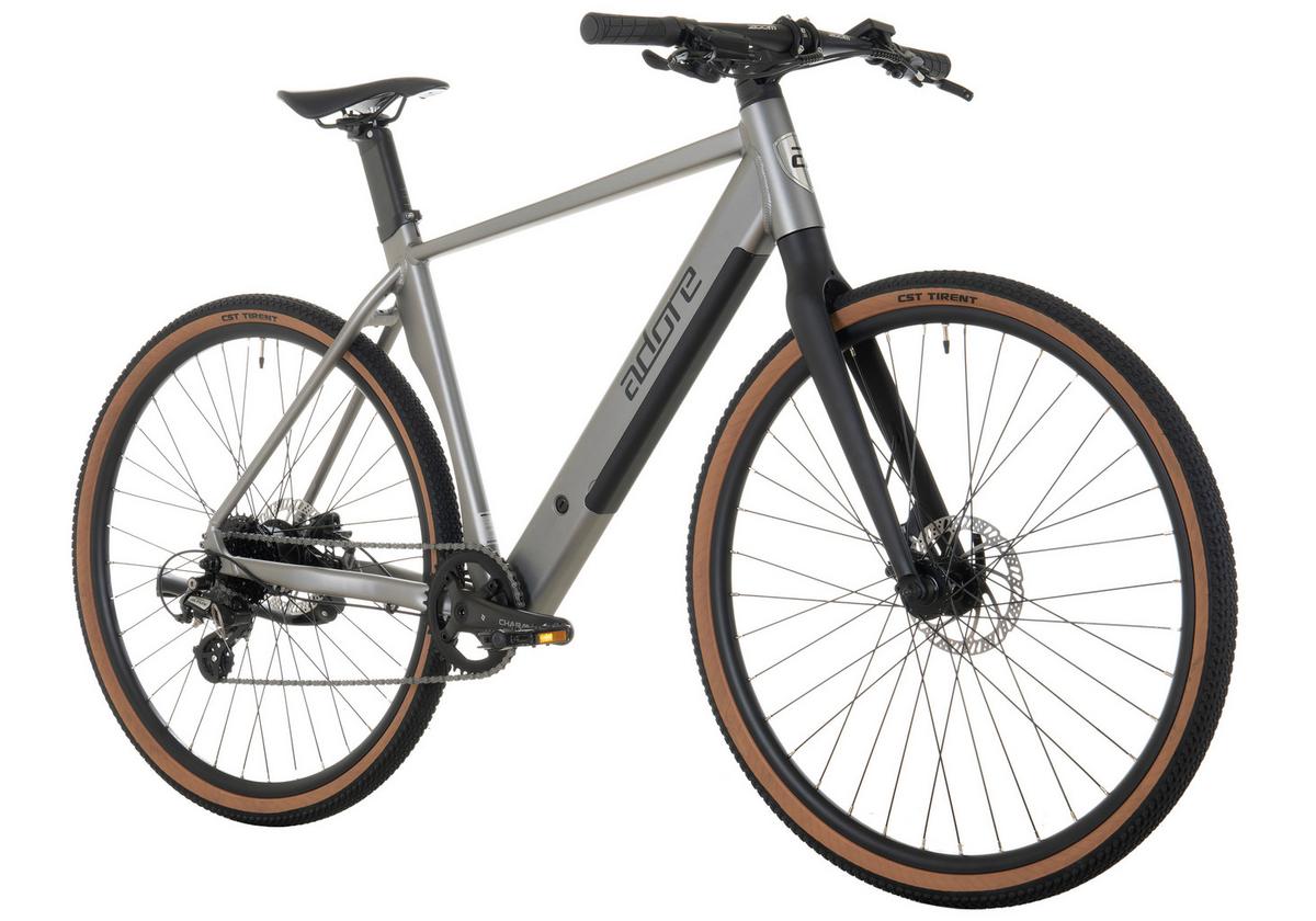 Elektrofahrrad Adore Silber - Silberfarben, Basics, Metall (180/70/100cm)