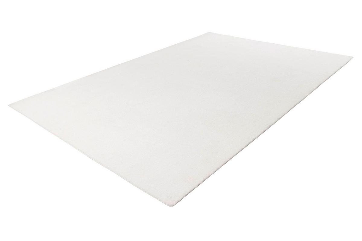 Läufer Weiß Earthquake 80x280 cm - Weiß, Basics, Textil (80/280cm) - Kayoom