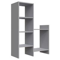 REGÁL NA TOPÁNKY EARL - biela, Design, kompozitné drevo (85,6/120/35,6cm) - Livetastic