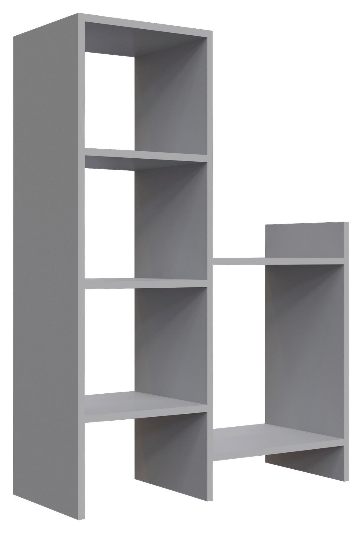 REGÁL NA TOPÁNKY EARL - biela, Design, kompozitné drevo (85,6/120/35,6cm) - Livetastic