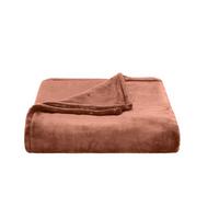 KUSCHELDECKE OSLO - Mokka, MODERN, Textil (150/200cm) - Luca Bessoni