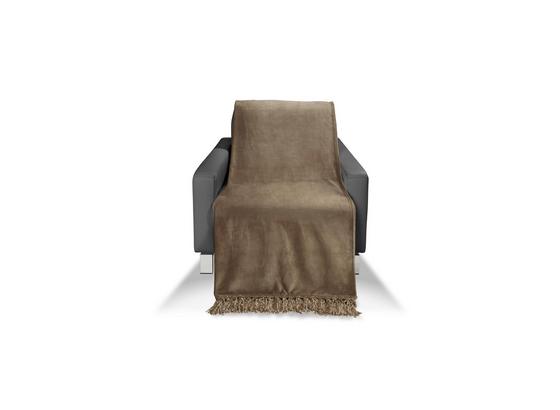 Kuscheldecke Alisson 130x180 cm - Taupe, MODERN, Textil (130/180cm) - Luca Bessoni Kuscheldecke Alisson 130x180 cm - Taupe, MODERN, Textil (130/180cm) - Luca Bessoni