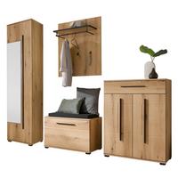 GARDEROBE Cantara Eichefarben B: 230cm - Eichefarben, MODERN, Holzwerkstoff (230/201/39cm) - MID.YOU