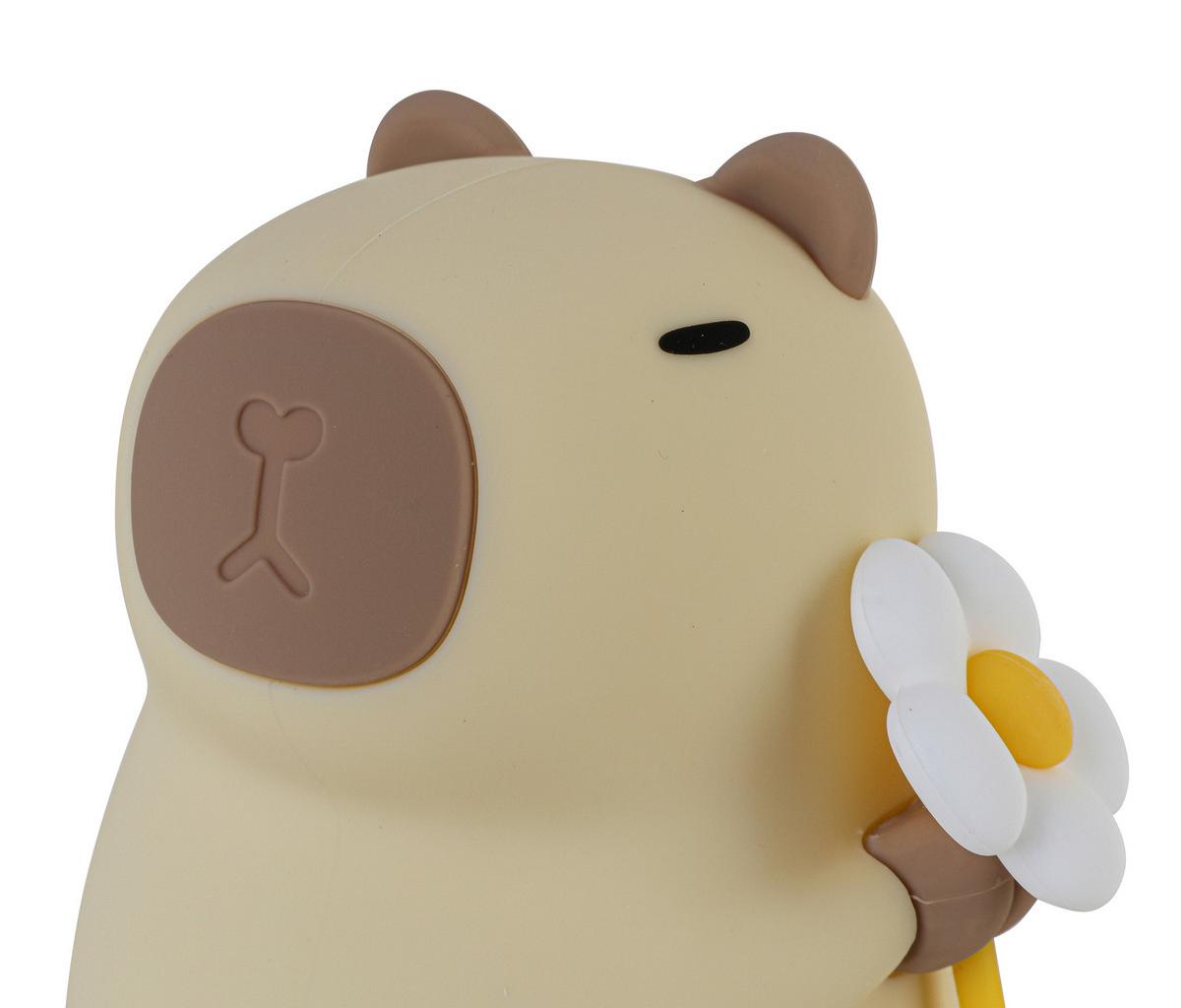 NOČNÍ SVĚTLO CAPYBARA - krémová, Moderní, plast (11/9,2/9cm) - Mömax