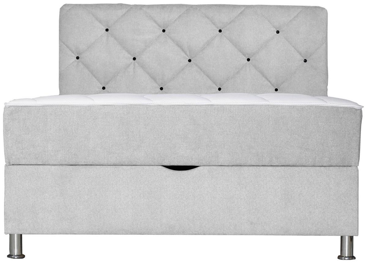 Box-ágy Black Diamond - natúr színű, Design, textil (120/200cm) - Modern Living