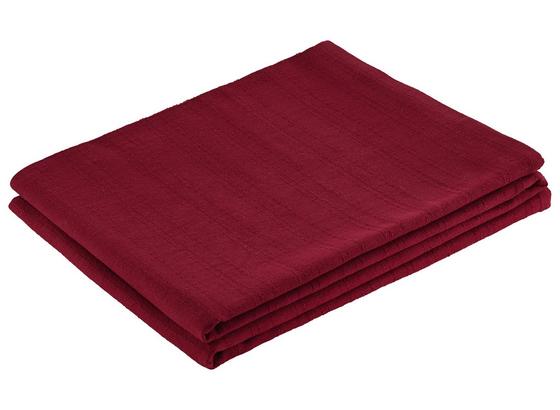 Prehoz Solid One -ext- - červená, textil (140/210cm) Prehoz Solid One -ext- - červená, textil (140/210cm)