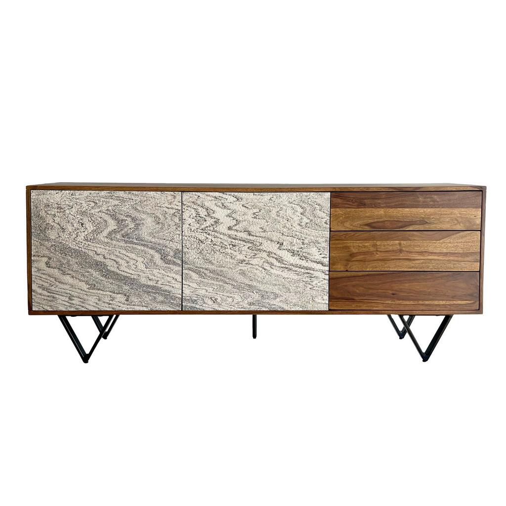 Sideboard Sheeshamfarben B: 175cm