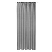 HOTOVÝ ZÁVĚS EMIL - šedá, Romantický / Rustikální, textil (135/245cm) - Mömax