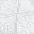 Kurzgardine Transparent Lace Bxl: 60x90 Cm Mit Blumenmotiv - Weiß, KONVENTIONELL, Textil (60/90cm) - Ondega