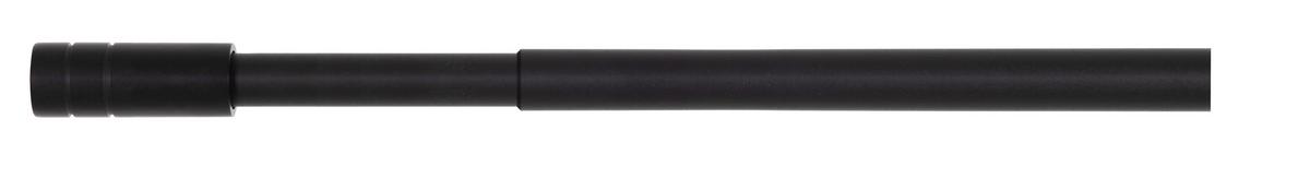 ZÁVESOVÁ TYČ MAX -BASED- - čierna, kov (130-240cm) - Based