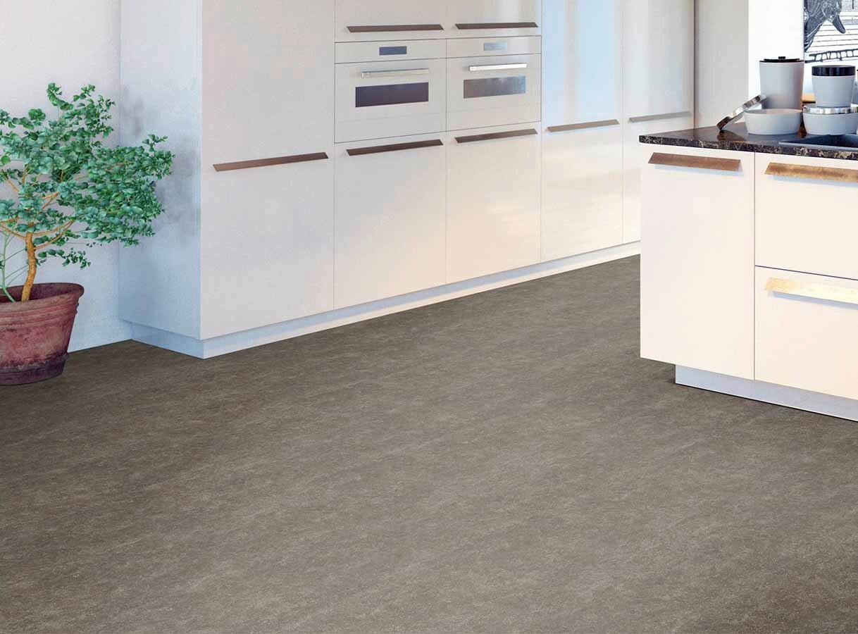 Designboden Eiche 7,5 mm - Braun, Basics, Kunststoff (81.28/40.64/0.75cm)