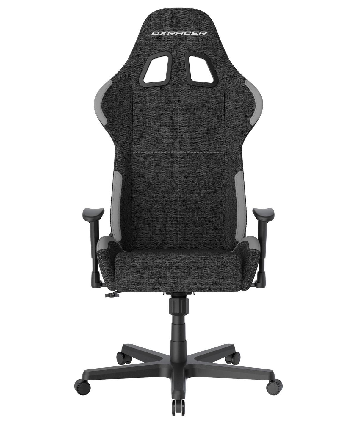 Gamingstuhl Formula Grau/Schwarz B: 70cm - Schwarz/Grau, KONVENTIONELL, Kunststoff/Textil (70/129/70cm) - Dxracer