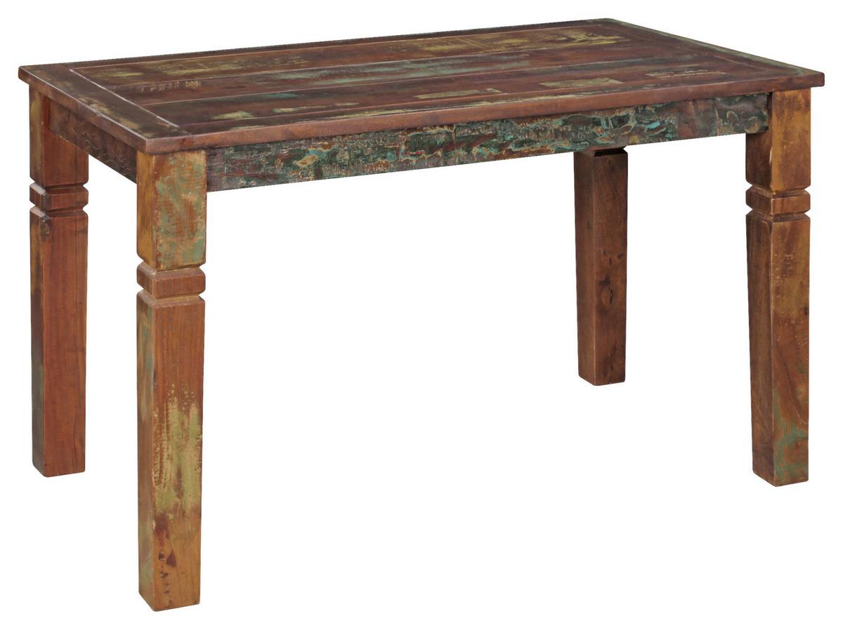 Esstisch Echtholz Kalkutta 120x70 Cm Mangoholz - Braun, MODERN, Holz (120/70/76cm) - MID.YOU