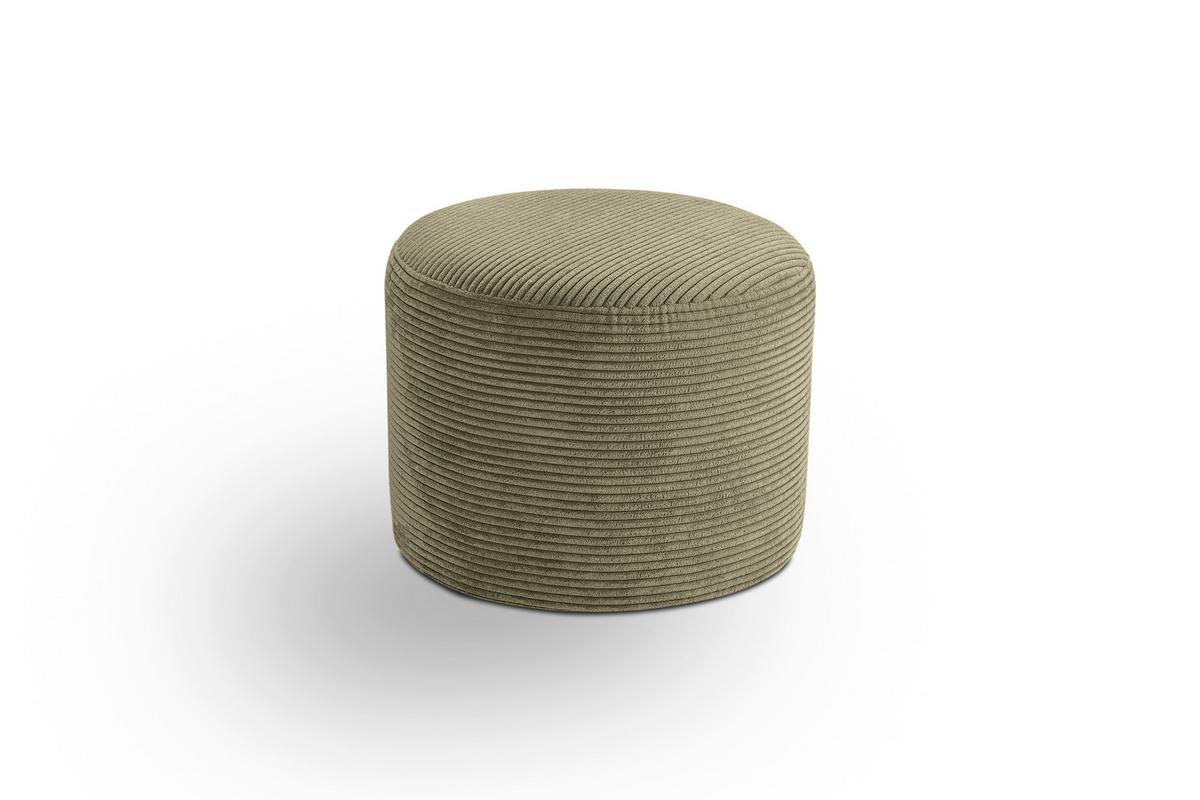 Hocker Kolo Khaki B: 51cm - Khaki/Schwarz, Basics, Textil (51/41/51cm) - MID.YOU