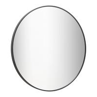 Zrkadlo BRITT čierna - čierna, Modern, kov/sklo (70cm) - Mömax