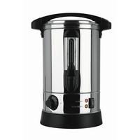 GLÜHWEINSPENDER 1500W, 6,5 Liter - Edelstahlfarben/Schwarz, Basics, Kunststoff/Metall (22/40/22cm) - GOURMETMAXX