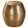 Príručný stolík - orientálny Pedro zlatý - zlatá, Lifestyle, kov (42/42/42cm) - MID.YOU