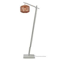 Stehleuchte Tanami/Fs/Ad/W/2520/N - Naturfarben/Weiß, Trend (30/55/150cm) - Good & Mojo