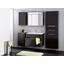 Hochschrank mit Soft-Close Kara B: 61cm, Anthrazit - Anthrazit, MODERN, Glas/Holzwerkstoff (61/176/32cm) - MID.YOU Hochschrank mit Soft-Close Kara B: 61cm, Anthrazit - Anthrazit, MODERN, Glas/Holzwerkstoff (61/176/32cm) - MID.YOU