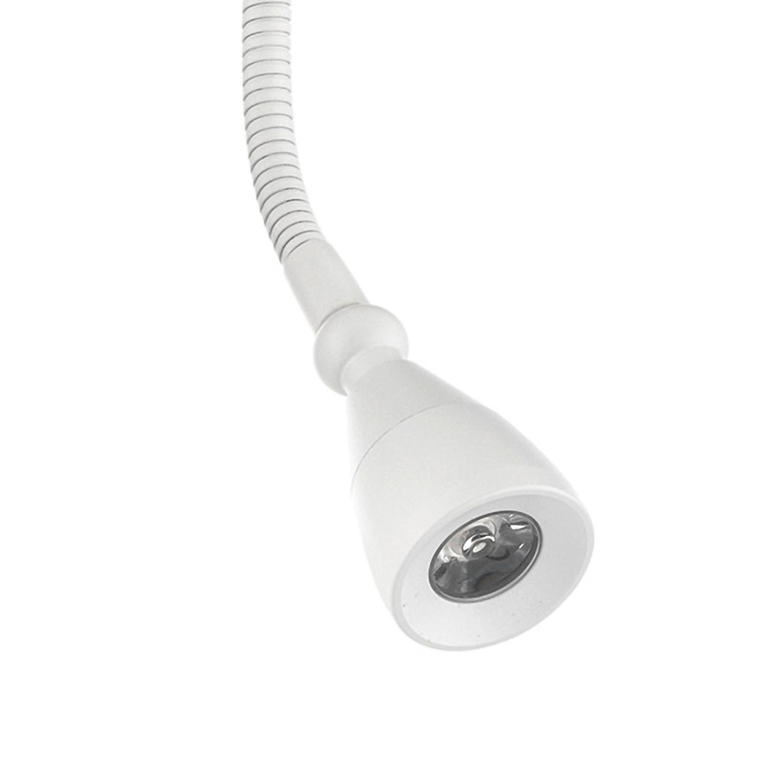 LED-Wandleuchte 4826/Apb - Weiß, Basics, Metall (7/7/40cm)