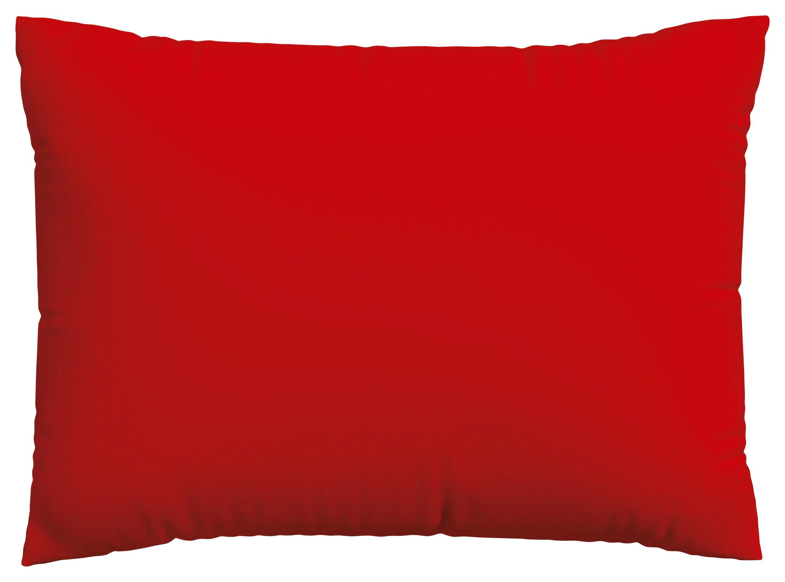 Kissenbezug Knitted 70x90 cm Jersey Dunkelrot - Dunkelrot, Basics, Textil (70/90cm) - Schlafgut