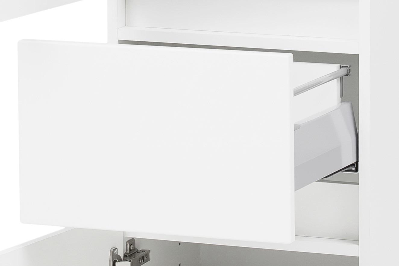 Hochschrank Kopenhagen B: 40 cm Weiß