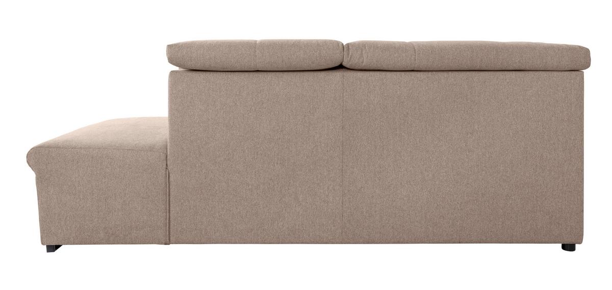 Wohnlandschaft Ramzes Hellbraun U: 173x328x215 cm - Hellbraun/Grau, Design, Textil (173/328/215cm) - MID.YOU