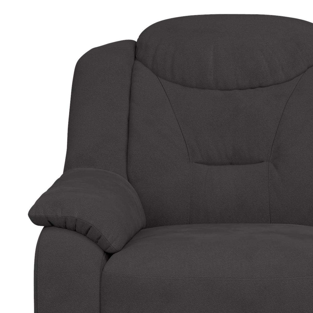 2-sitzer-sofa Marcus Sparta Anthrazit - Anthrazit/Schwarz, Basics, Textil (138/99/99cm) - MID.YOU
