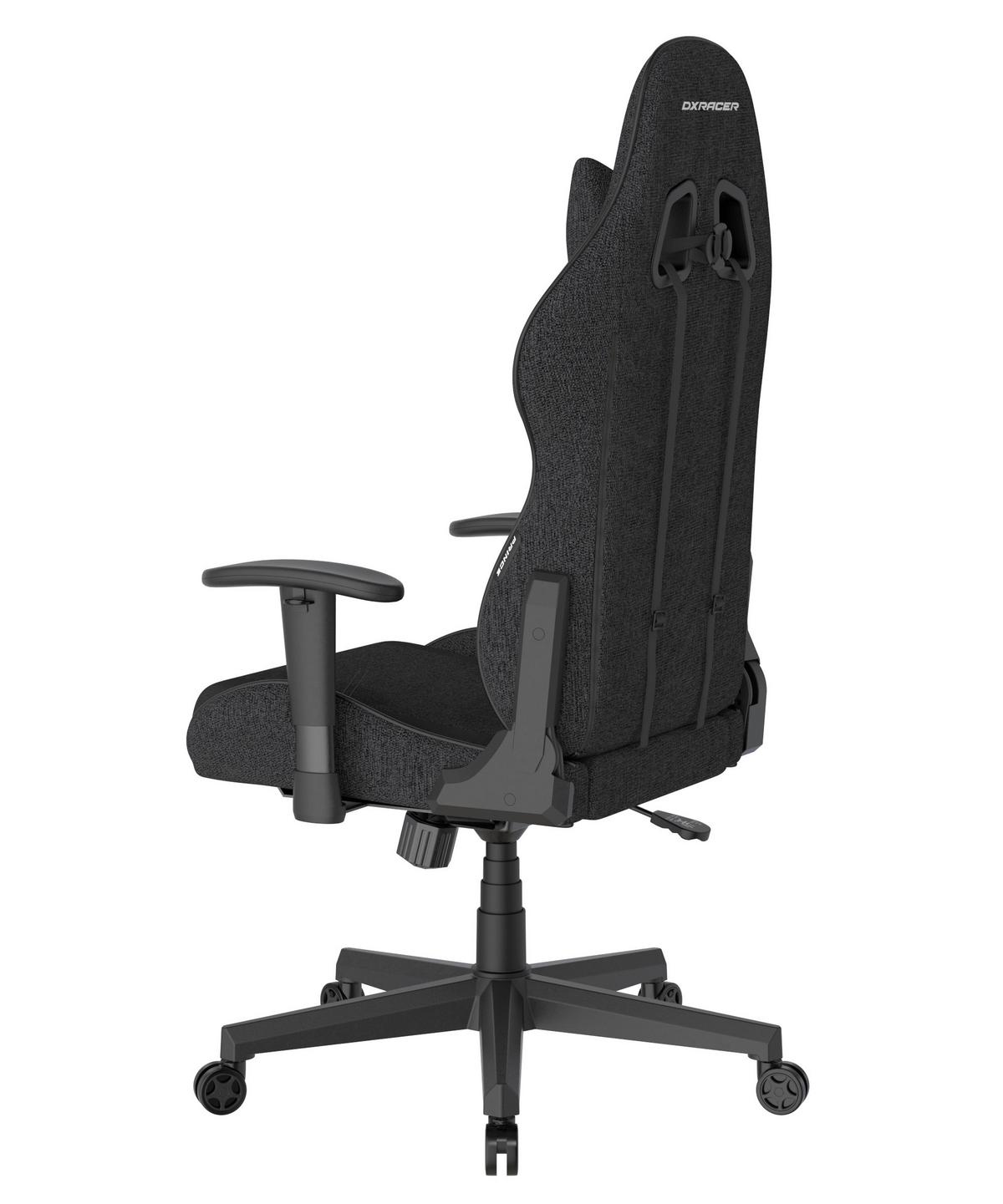 Gamingstuhl Prince Schwarz B: 70cm - Schwarz/Weiß, KONVENTIONELL, Kunststoff/Textil (70/132/70cm) - Dxracer