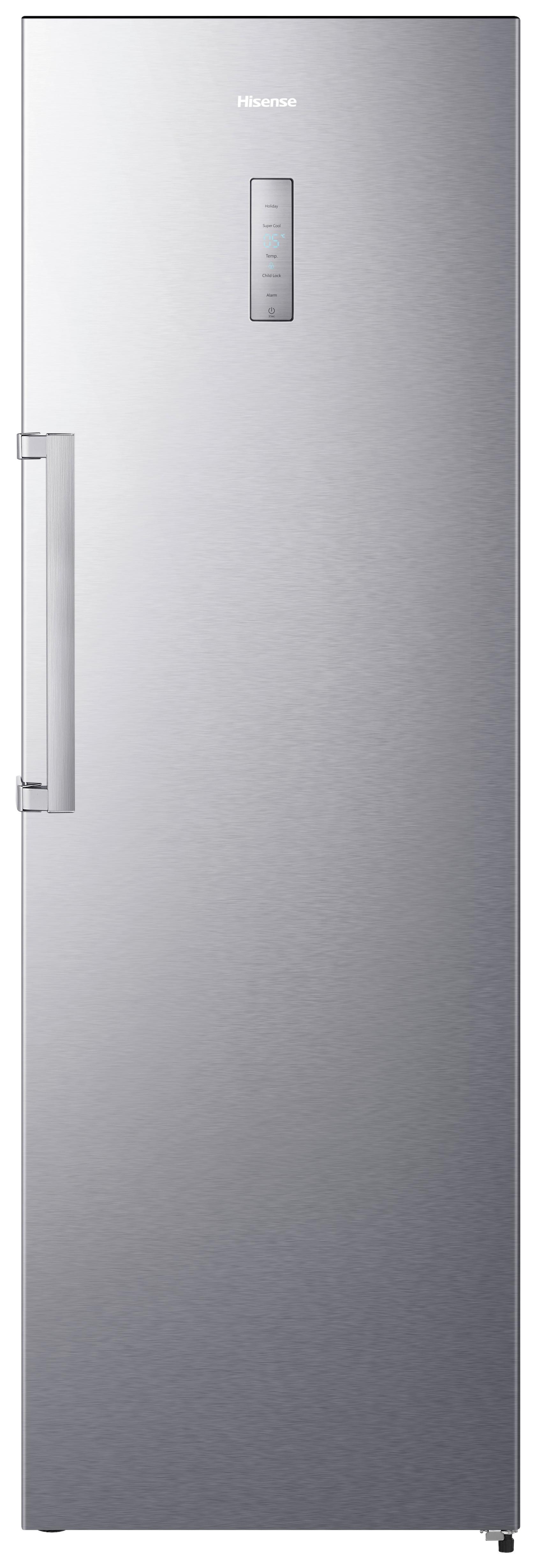 Kühlschrank Rl481n4bie - Edelstahlfarben, MODERN, Kunststoff/Metall (59,5/185,5/65,1cm) - Hisense