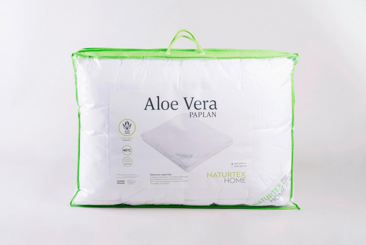 Steppelt Paplan Aloe Vera Kb. 140/200cm - fehér, textil (140/200cm) - Naturtex