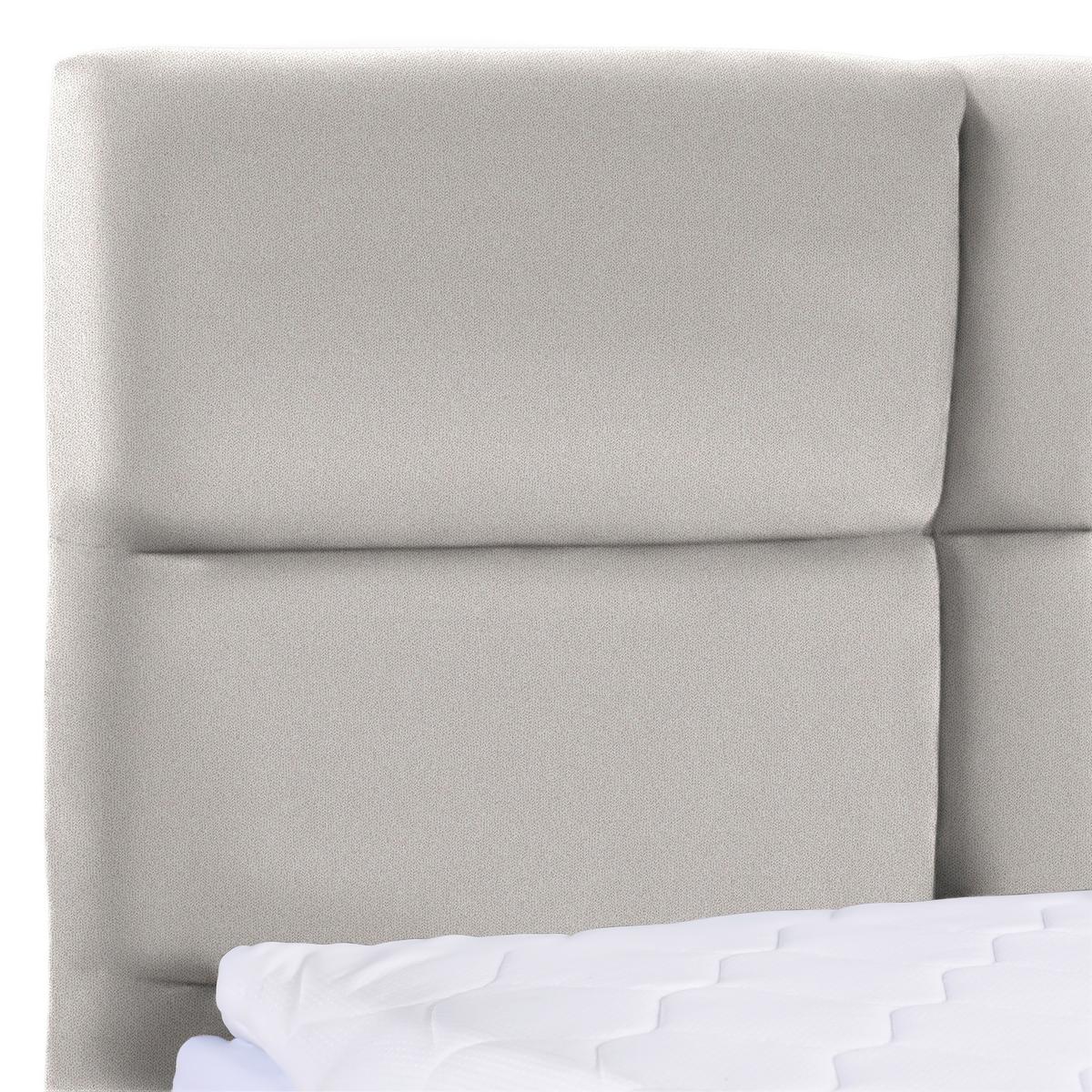 Polsterbett mit Bettkasten 140x200 Bellagio Creme - Buchefarben/Creme, KONVENTIONELL, Holz/Textil (140/200cm)